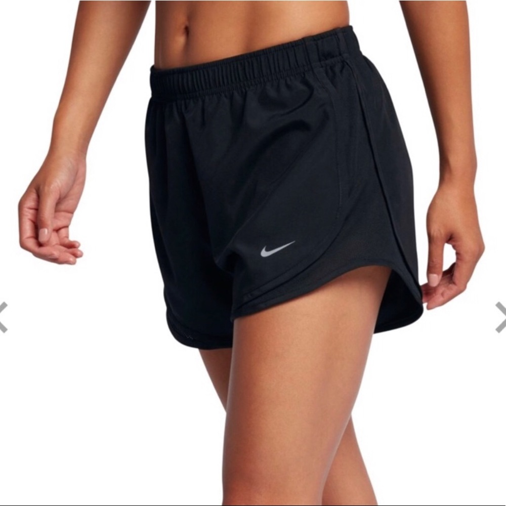 Black Nike tempo shorts